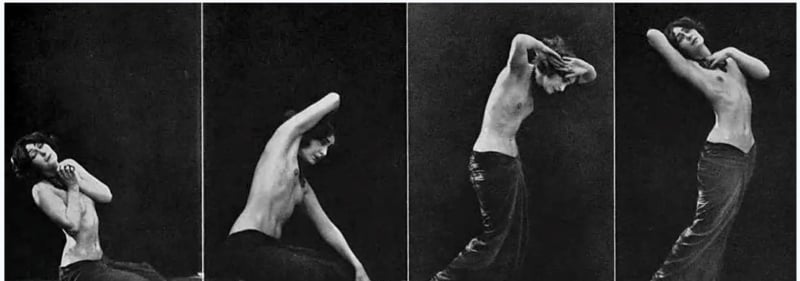 Adorée Villany’s controversial nude dance performances early 20th century Adorée Villany’s controversial nude dance performances early 20th century