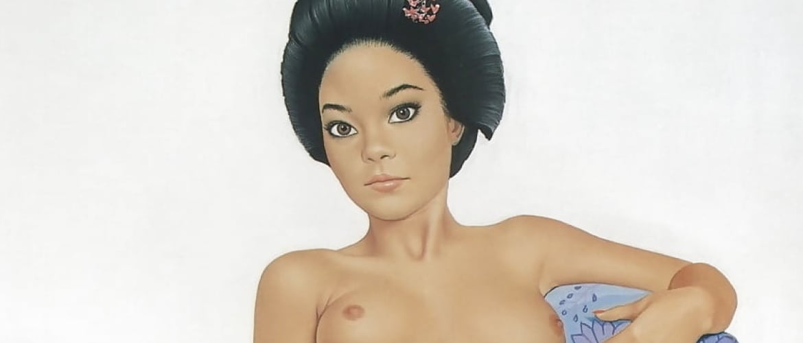 The Seductive Pin Ups of the French Sculptor and Painter Alain Aslan