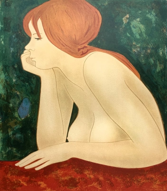 Alain Bonnfait, Reveuse, 1973.