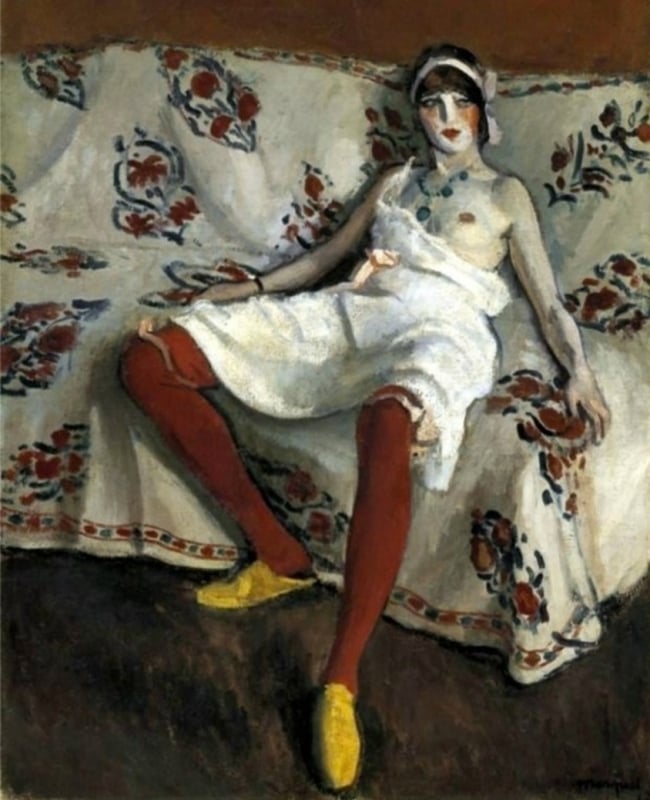 Albert Marquet, Bas rouges, 1912