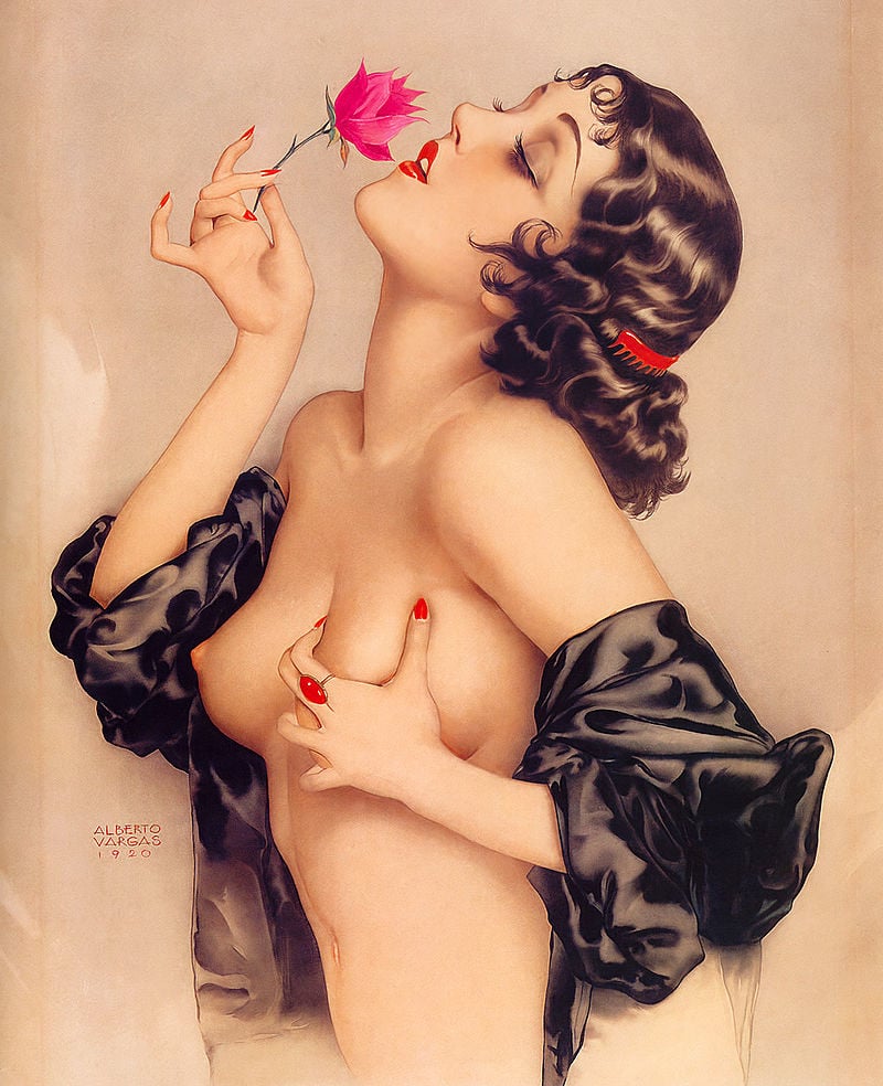 Alberto Vargas Memoirs of Olive