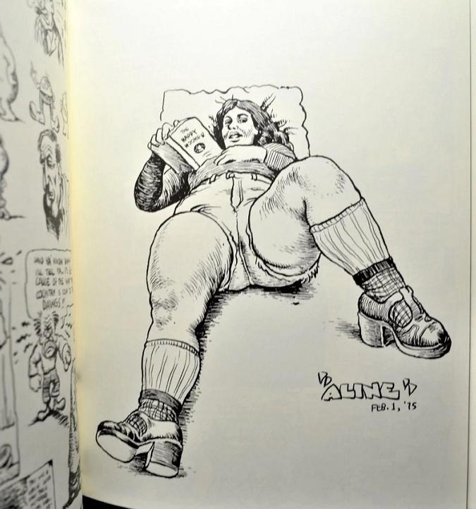 Aline (sketchbook 1974-1978) Robert Crumb