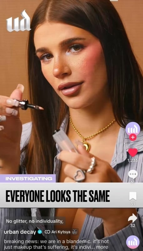 Ambassador for Urban Decay cosmetics, adult performer Ari Kytsya