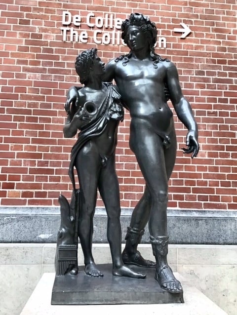Ampelo was the God of Wine's boy toy. at the Rijksmuseum
