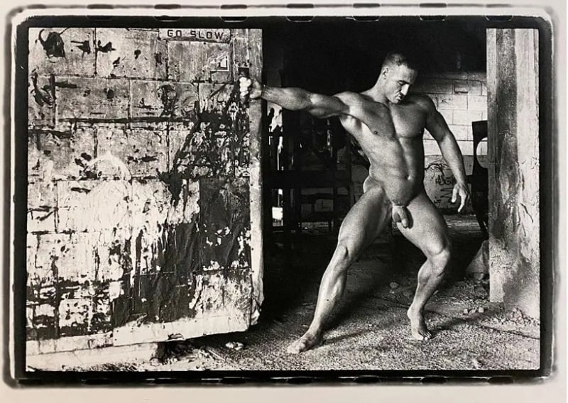 An He verströmt einen kraftvollen Duft wie ein Pferd, 1991.