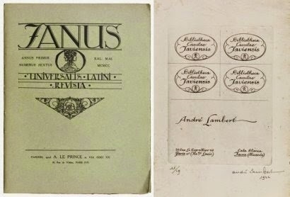 andre lambert The cover of ‘Janus