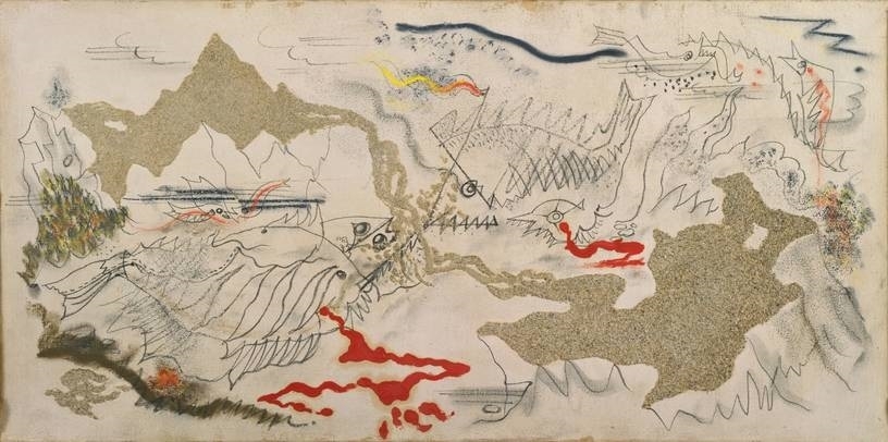 andre masson Battle of Fishes