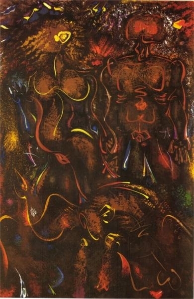 andre masson Couple in the Night