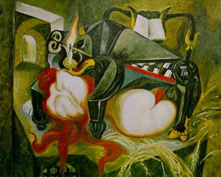 andre masson The Pianotaure