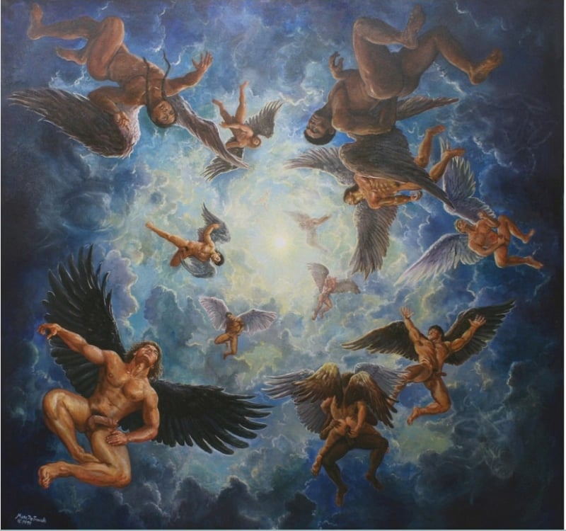 Angels in Heaven  by Marc DeBauch,  2017