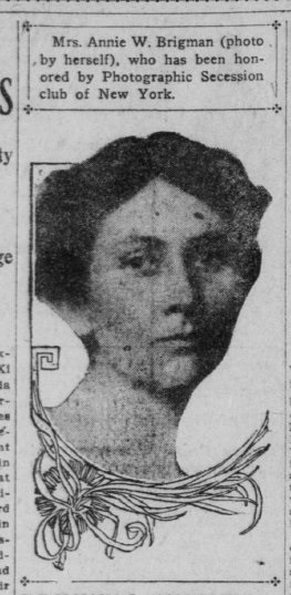 Annie Brigman, 1908