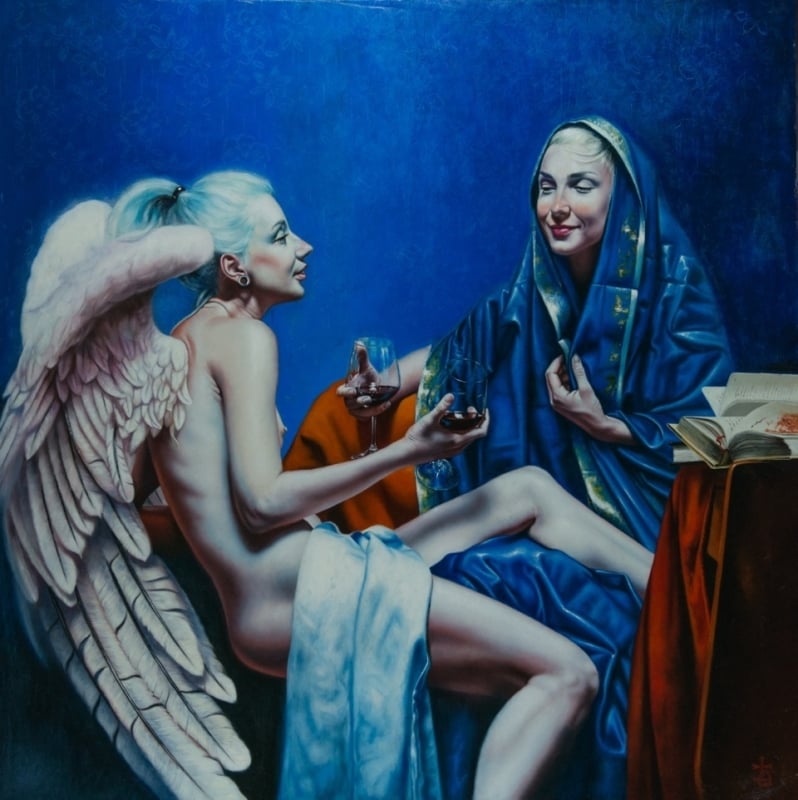 Annunciazione, 2017 by Saturno Buttò