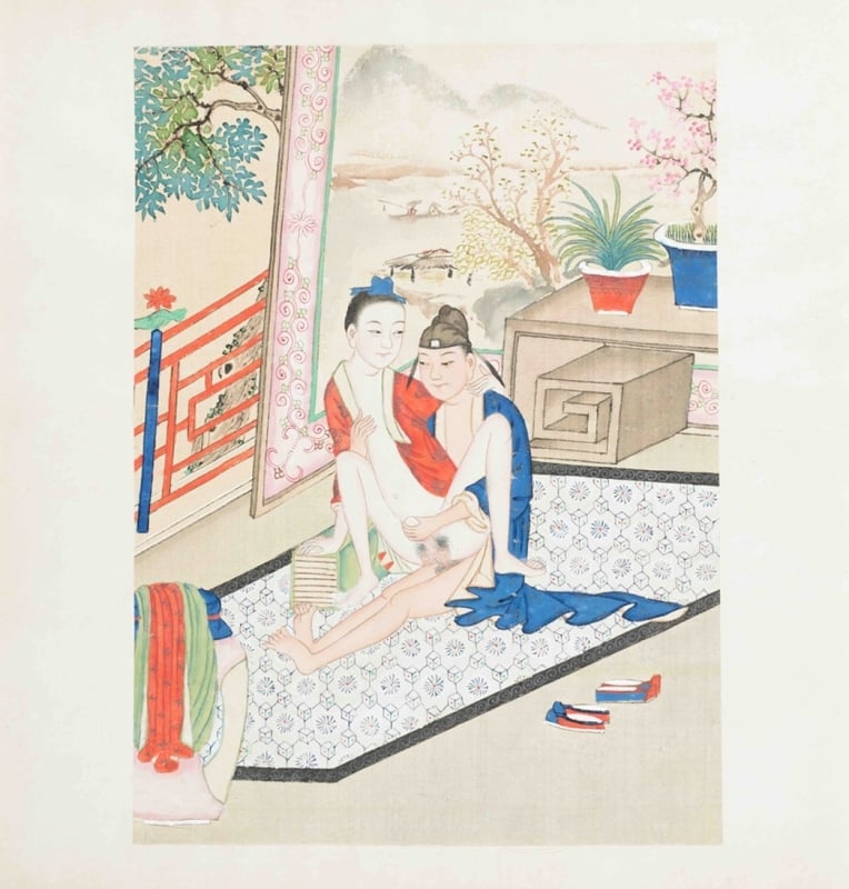 antique Chinese gay erotica