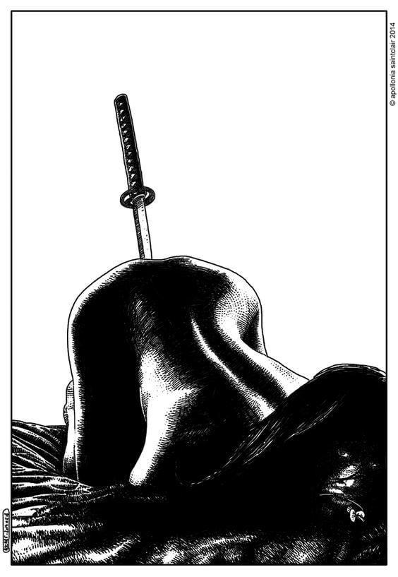 Apollonia Saintclair As Sharp as a razor