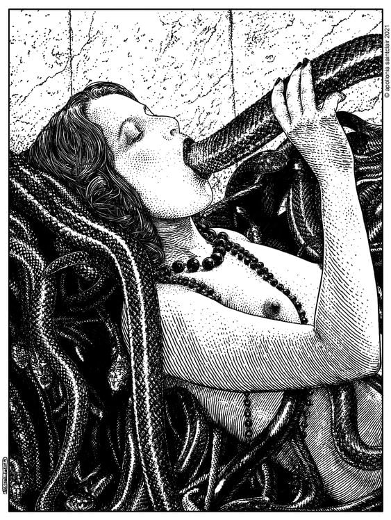 Apollonia Saintclair Dreaming of Snakes