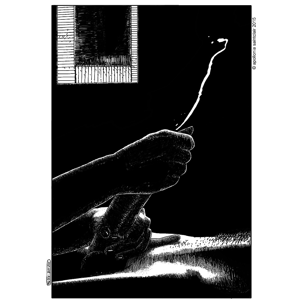 Apollonia Saintclair ejaculation