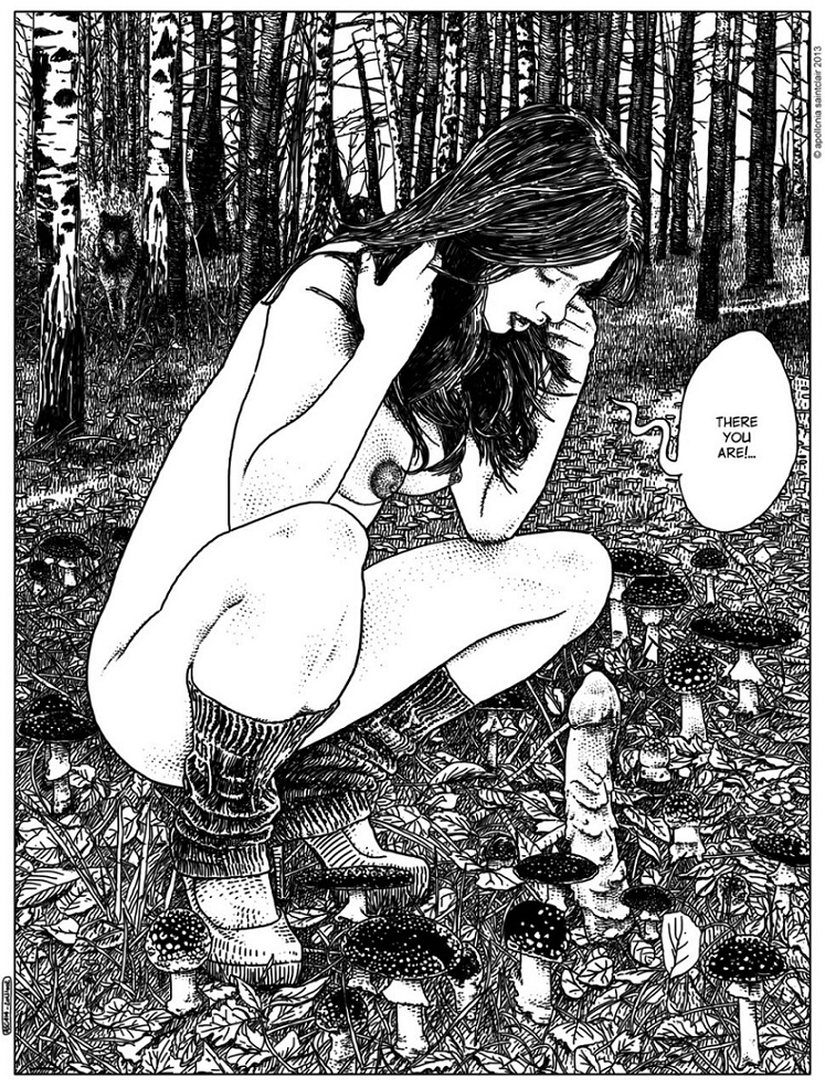 Apollonia Saintclair erotic mushroom