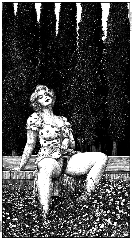 Apollonia Saintclair female exhibitionist