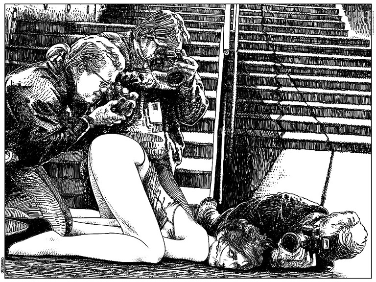 Apollonia Saintclair nude corpse photographers