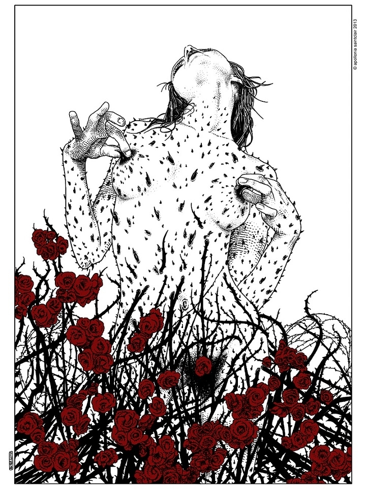 Apollonia Saintclair prickly