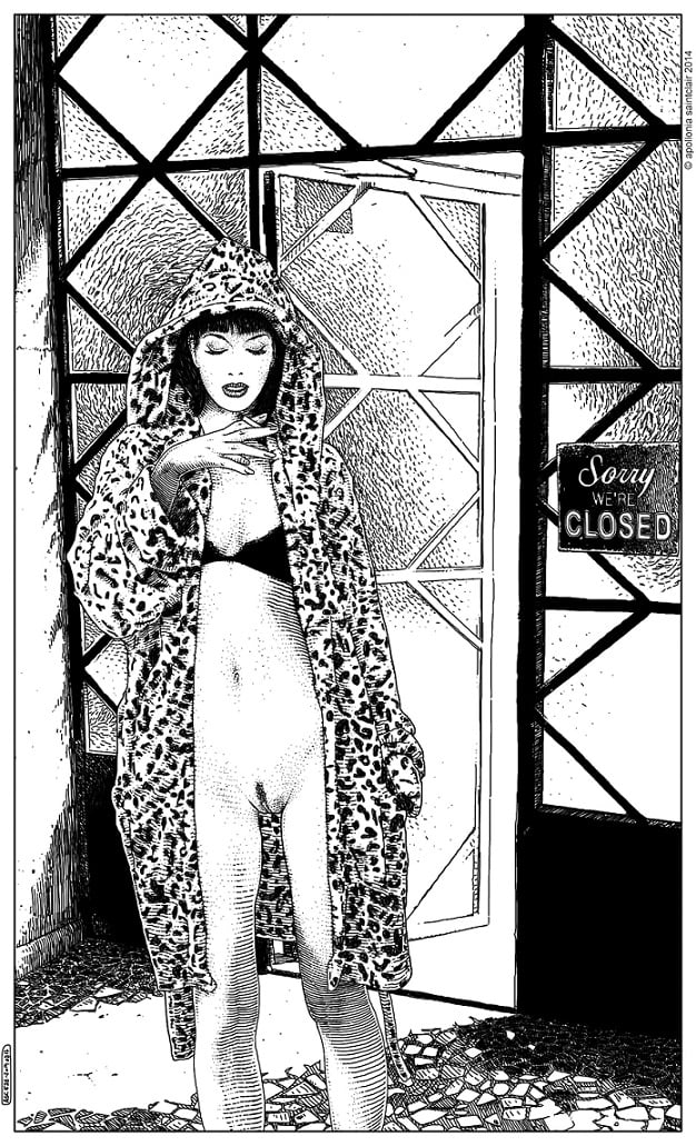 Apollonia Saintclair seductive female