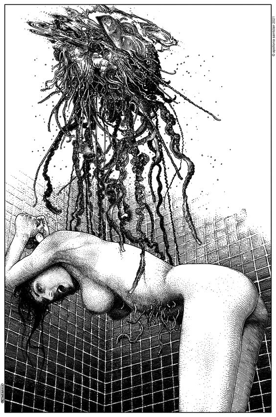 Apollonia Saintclair The Guest in the Bathroom