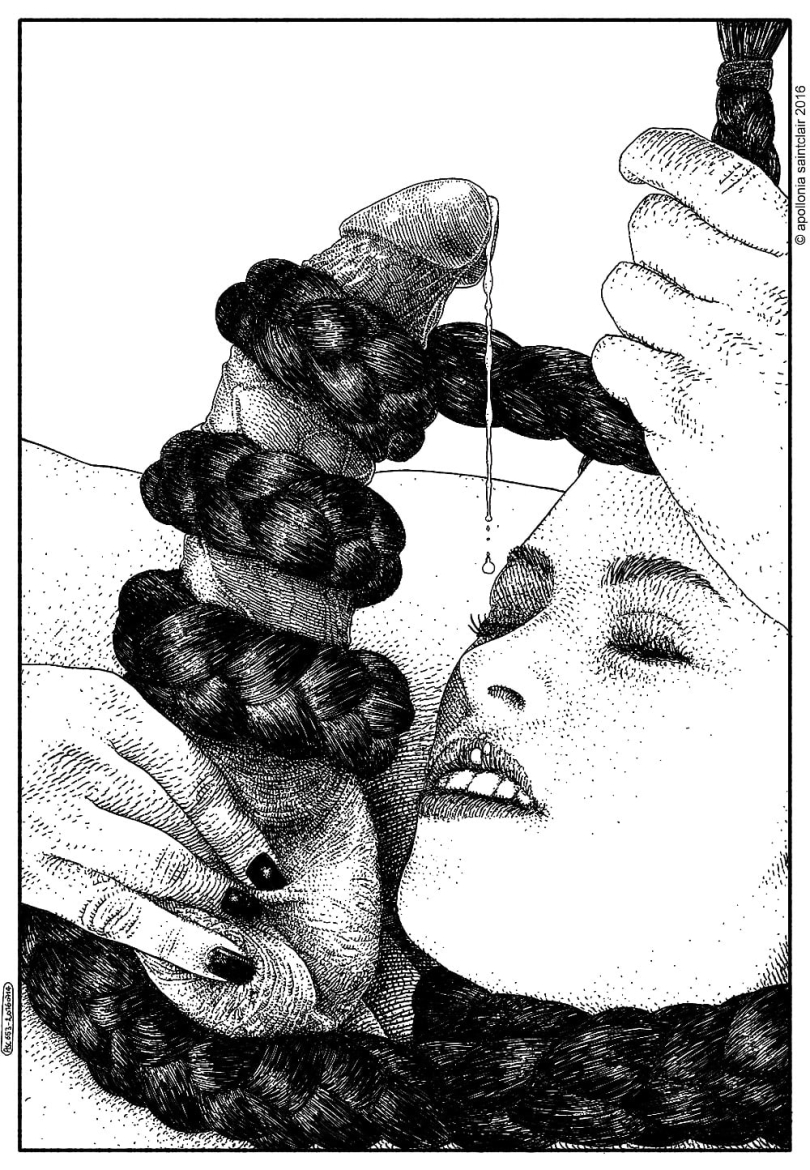 Apollonia Saintclair tied penis