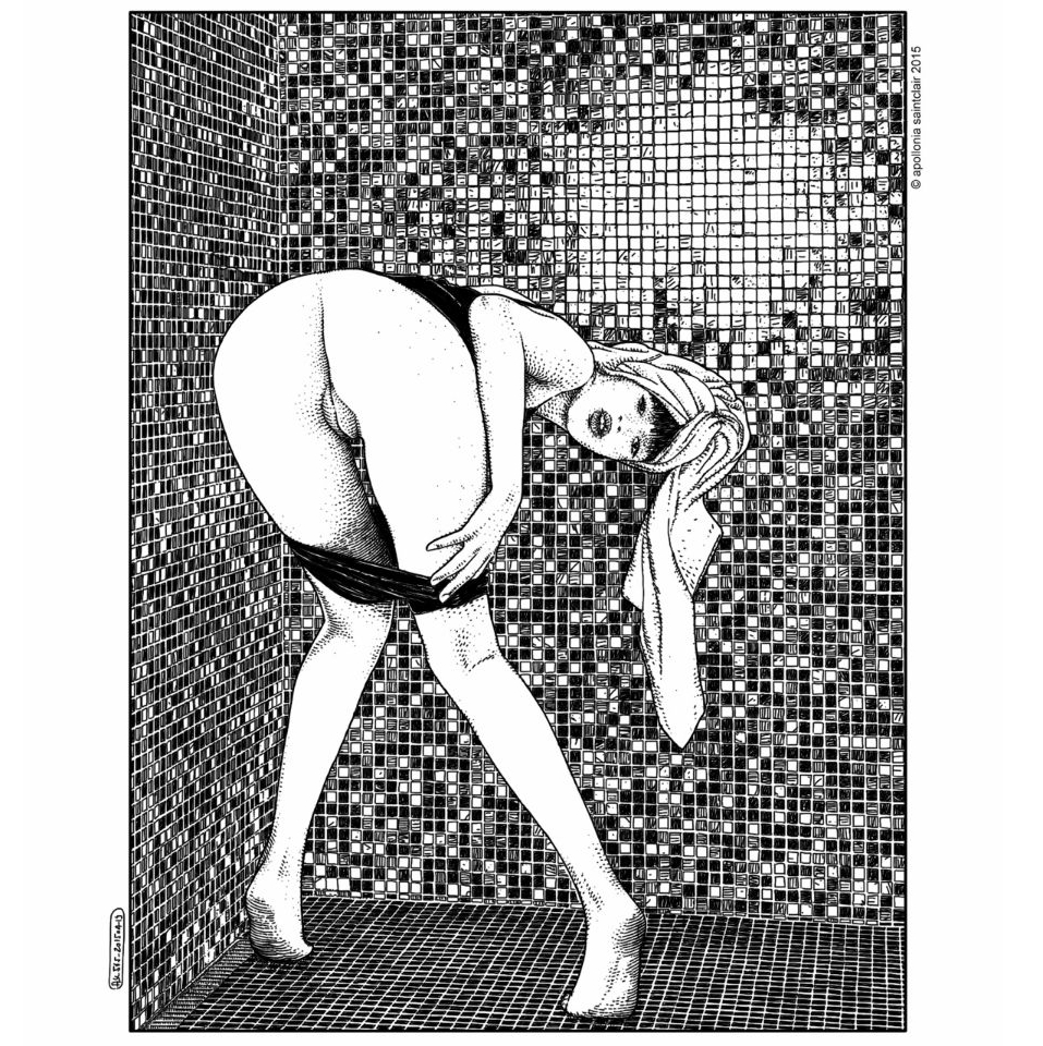 Apollonia Saintclair underwear