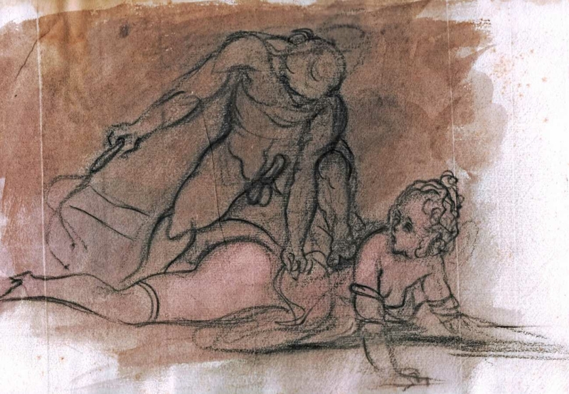 aroldo bonzagni erotic drawing