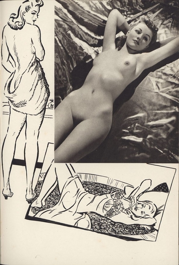 Arthur Ferrier Horace Roye, nude