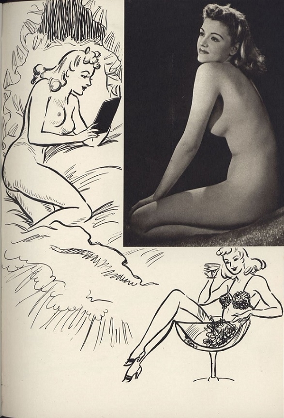 Arthur Ferrier Horace Roye sitting nude