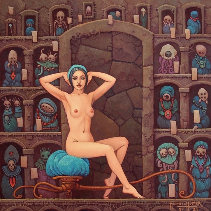 At the Museum of unearthly Cultures by Michael Hutter