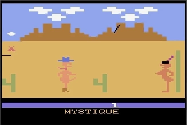 Atari game Custer's Revenge