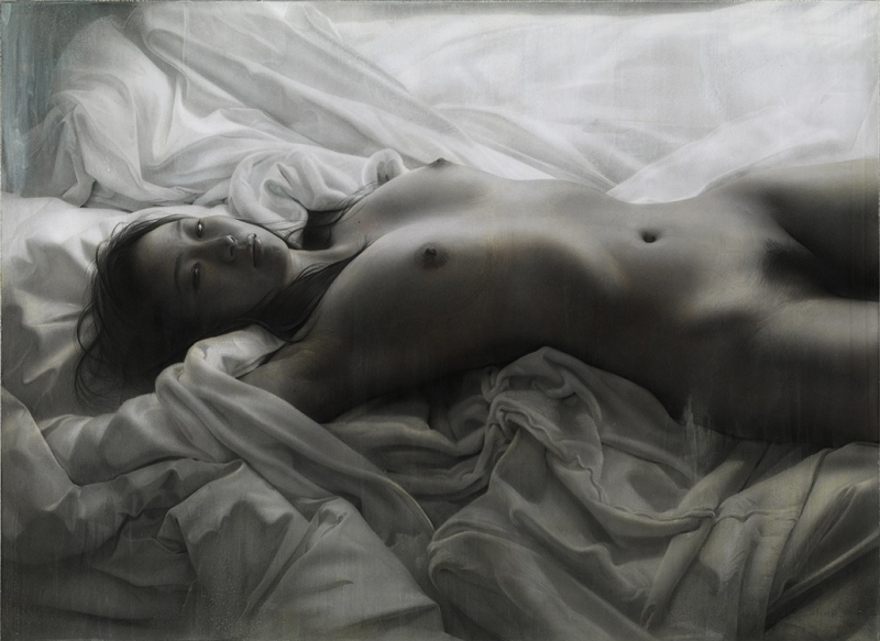 atsushi suwa reclining nude female