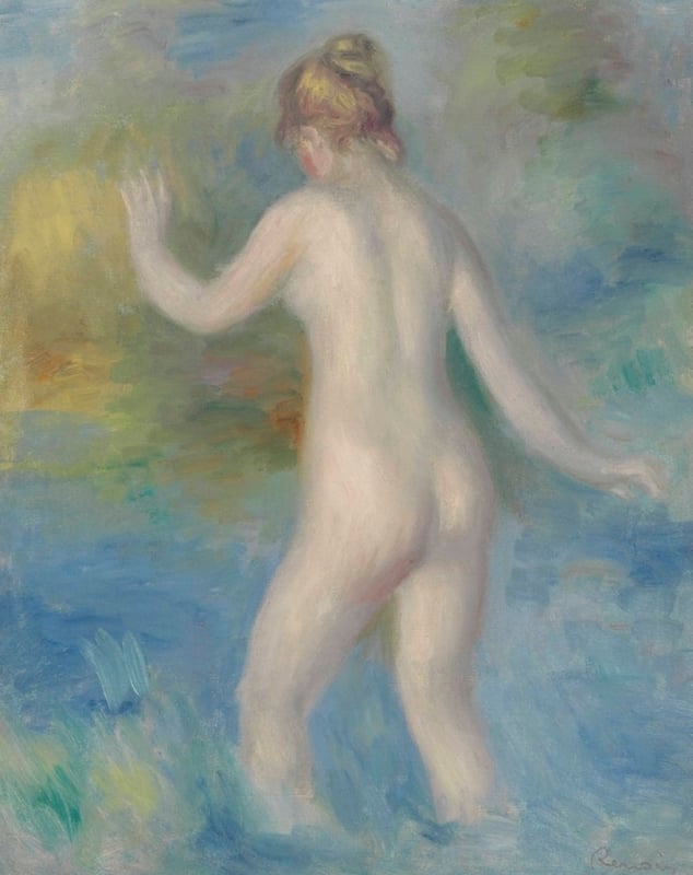 Auguste Renoir La Baigneuse ca. 1898-1900