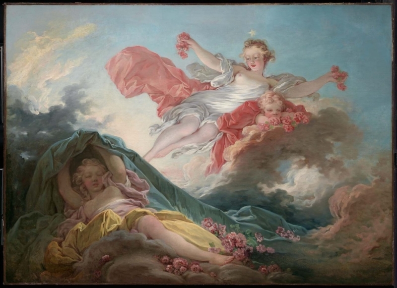 Aurora Triumphing over Night Fragonard