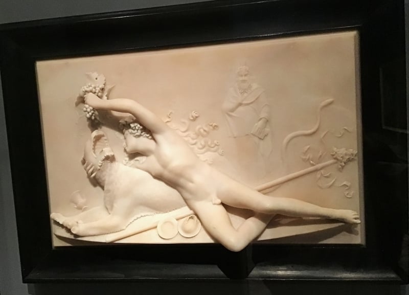 Bacchus Feeding a Panther by John Deare