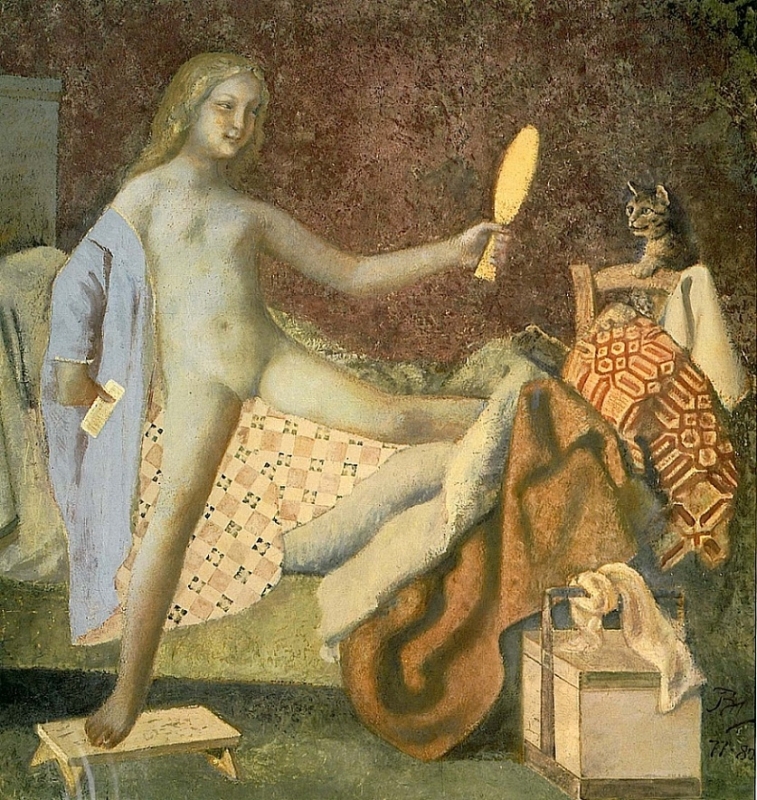Balthus Fig. 11. The Cat In the Mirror