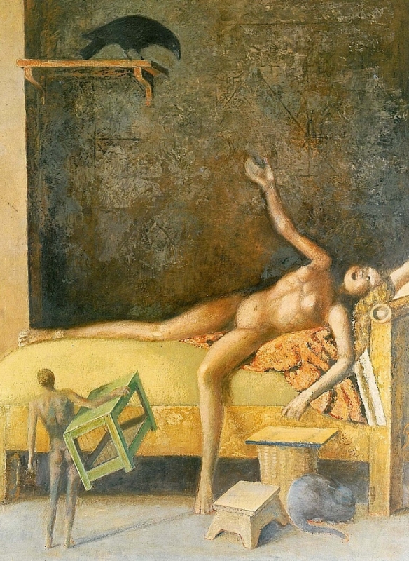Balthus Great Composition With Corbel
