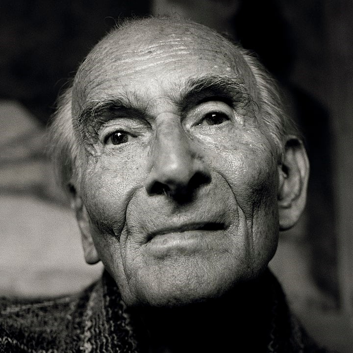 Balthus, portrait by Oliver Mark