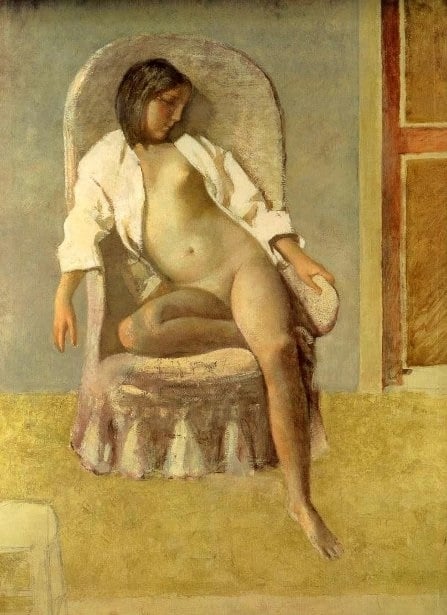 balthus Resting Nude