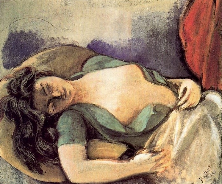 balthus Sleeping Girl,