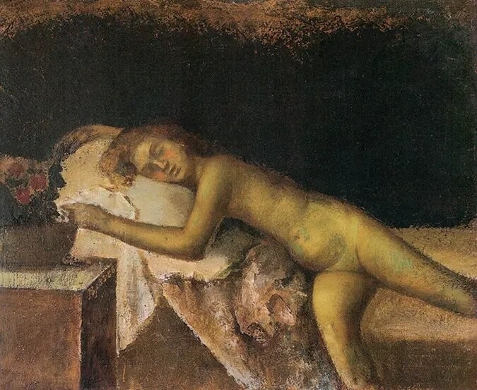 balthus Sleeping Nude