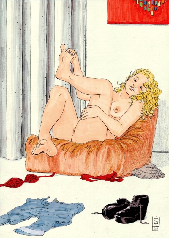 Bare feet V by Slartzee