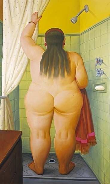 Before Bath Fernando Botero