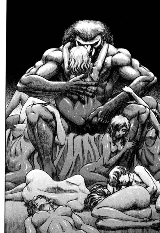 Berserk manga comic art