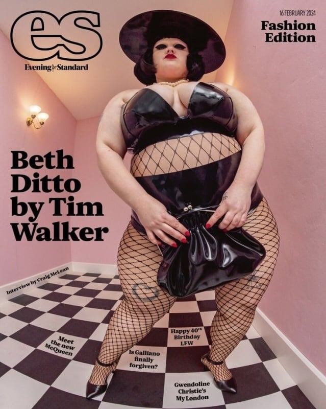 Beth Ditto, Cover Feature ES MAGAZINE 2024 by Tim Walker