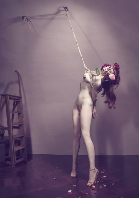 Betony Vernon, The Paris-based fetish BDSM jewelry-maker and radical sexual anthropologist. Photoshoot by Raul Higuera for Flaunt Magazine