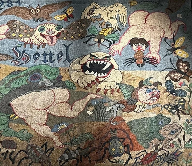 Big Butts, tapestry (detail)