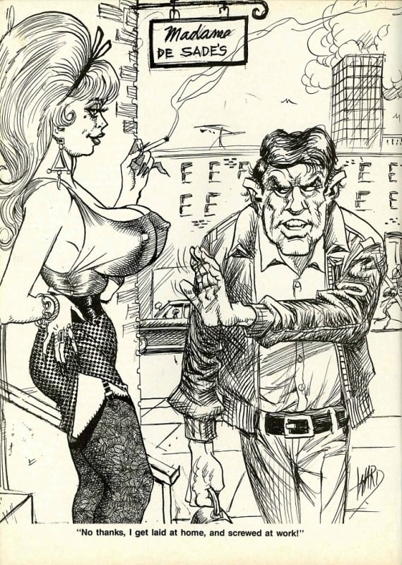 Bill Ward pin up erotic